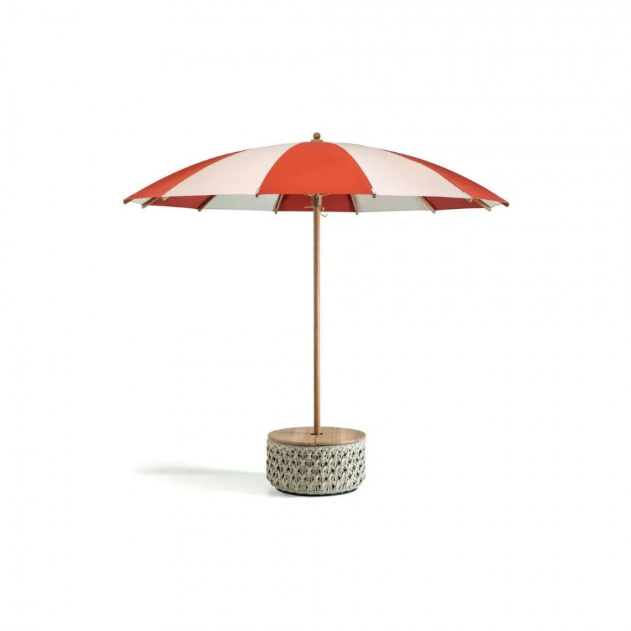 Umbrela cu accesoriu Ethimo colectia Ginko/Patio Basket